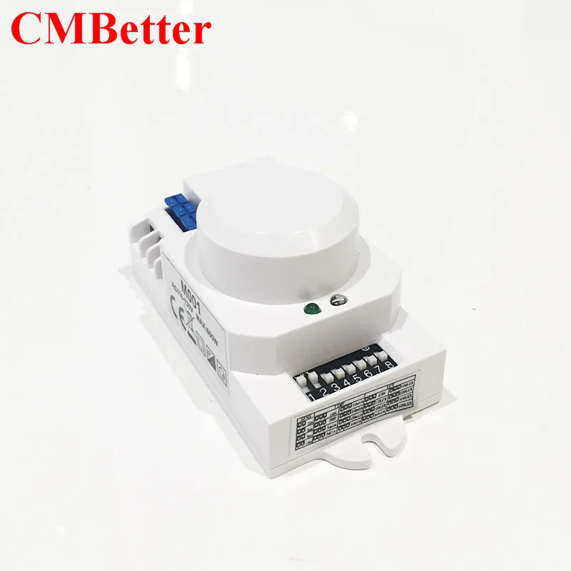 Newest 110VAC-130VAC 360 degree Microwave Sensor Light Switch Auto Induction Microwave Motion Sensor detector Free ship CM026 (10)