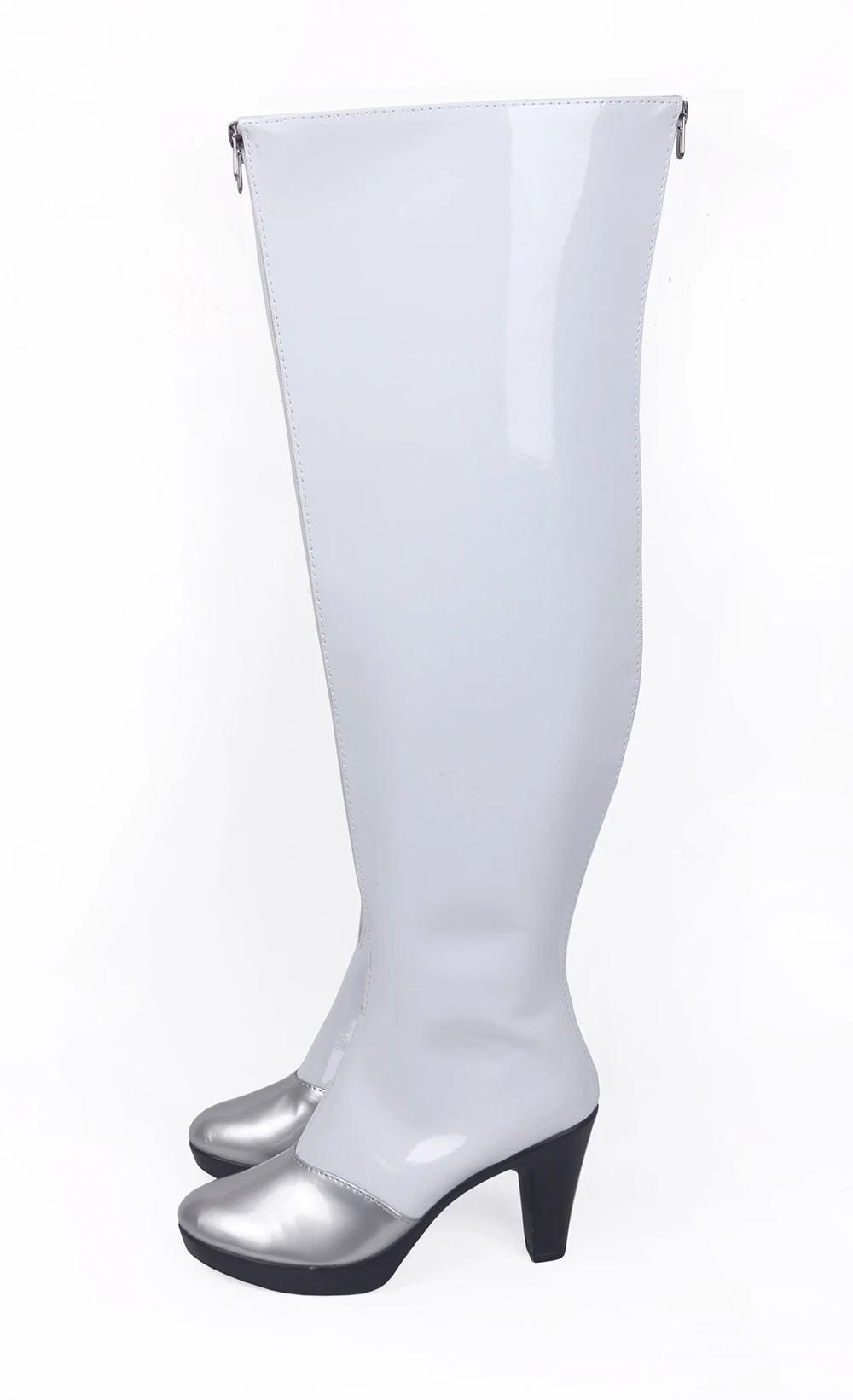 Fate Grand Order Saber Alter Racing Girl Cosplay Long Boots Shoes (2)