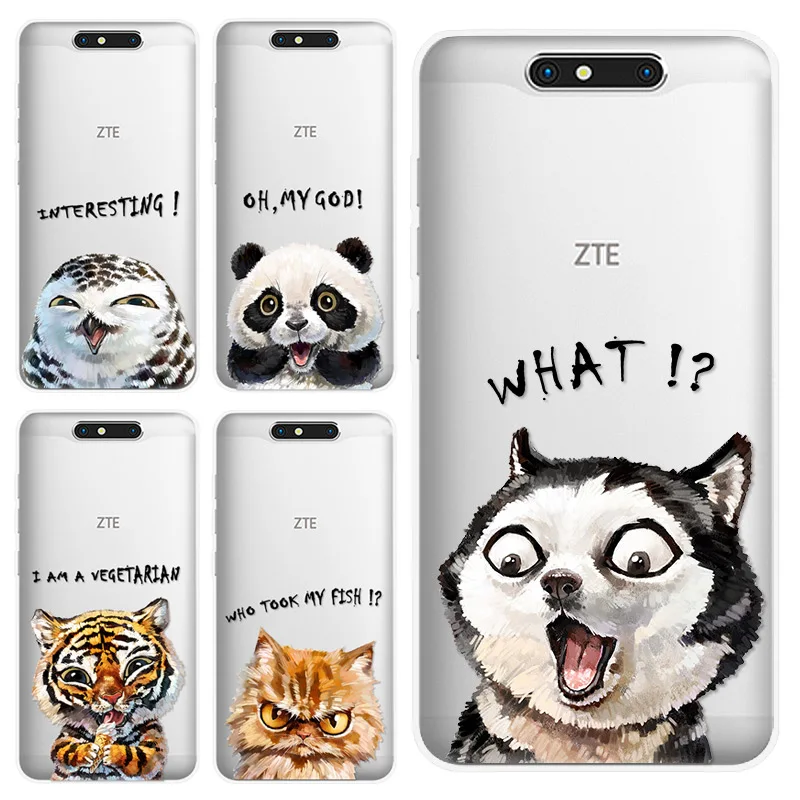 Чехол для ZTE Blade A521 A520 A330 A6 L7 Z MAX Z982 V8 V7 lite mini A910 A602 A610 A512 милый мягкий силиконовый