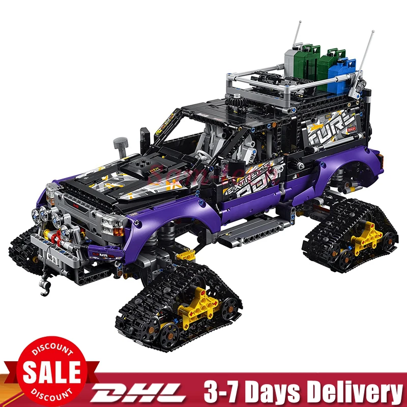 

DHL Lepin 20057 2050Pcs Genuine Mechanical Series The Ultimate Extreme Adventure Car Building Blocks Bricks Toys Legoings 42069