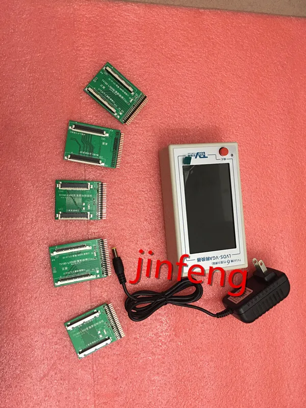 

TV Motherboard Tester Tools TV160 Full HD LVDS Turn VGA (LED/LCD)Converter Display Version w/ 5- Adapter Plates