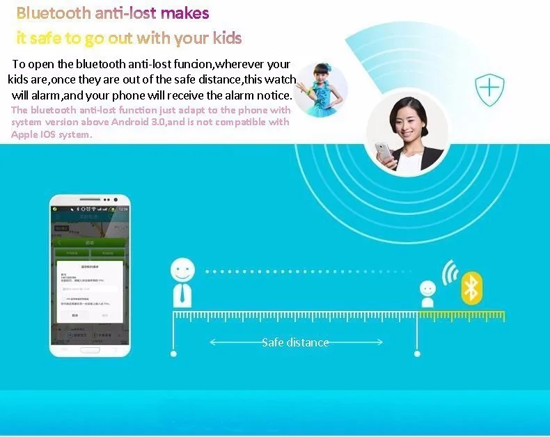 Анти-потерянный Q50 OLED Детский gps трекер SOS умный мониторинг позиционирования телефон дети gps детские часы совместимы с IOS Android