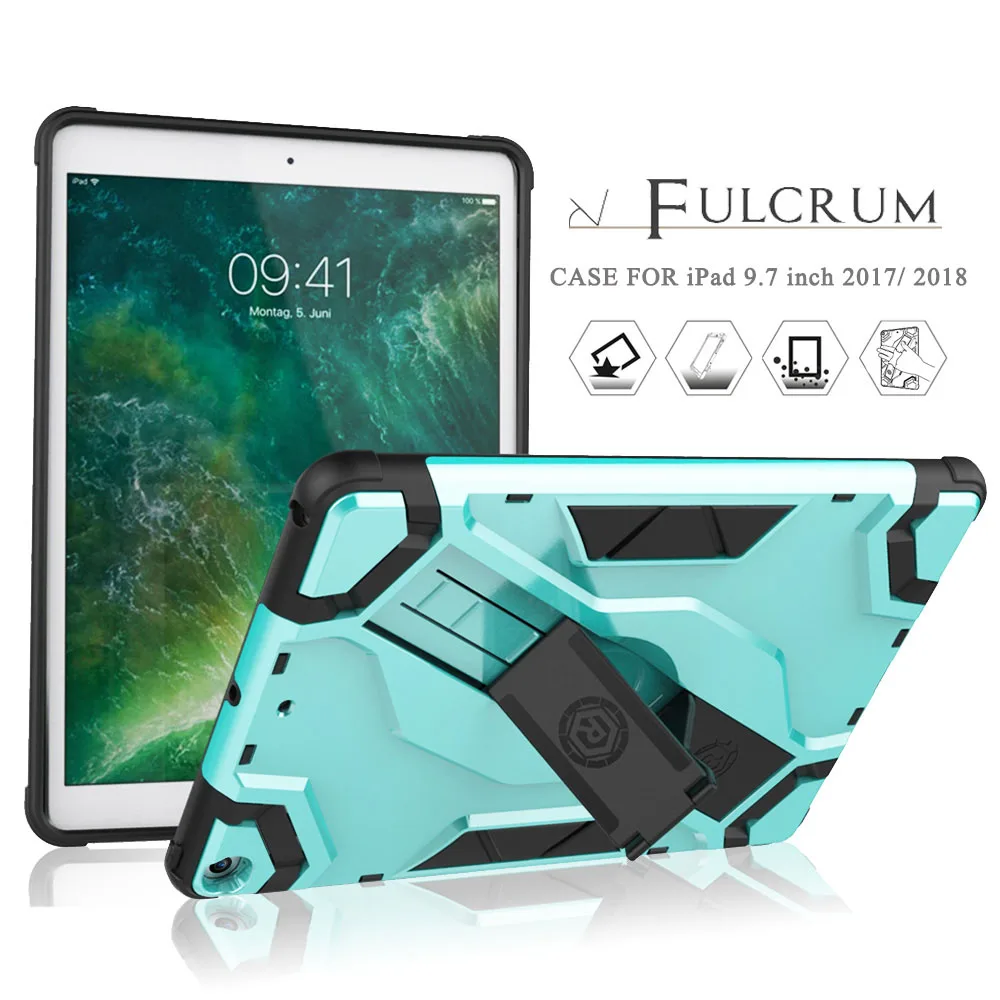 Redlai Case For apple new ipad 9.7 2017 2018 Soft Silicone