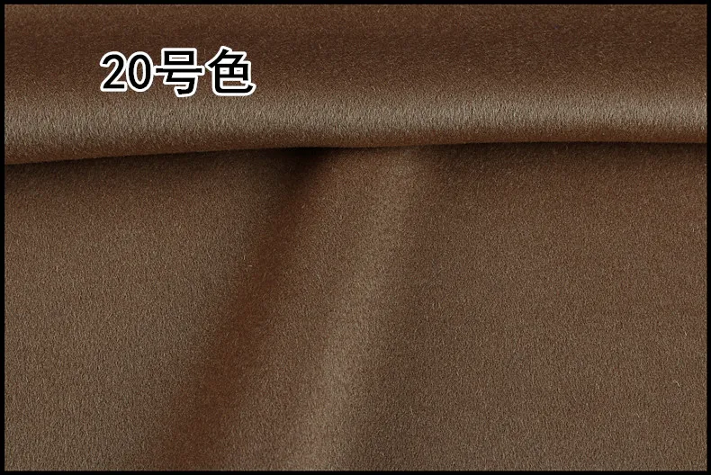 Высококачественное Брендовое пальто шерстяная шелковая ткань двусторонняя Мериносовая безрукавка короткая мягкая глянцевая diy ткань для платья Лило и Стич телас