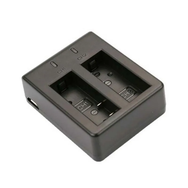 Новое двойное зарядное устройство для экшн камеры SJ Cam SJ4000 WiFi SJ5000 SJ6000 SJ7000