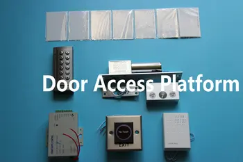 

Pin-Code Password+Pro ID Card controller machine+power supply+Bolt Drop lock+Glass Door Bracket+Door Bell Ring+Exit kit