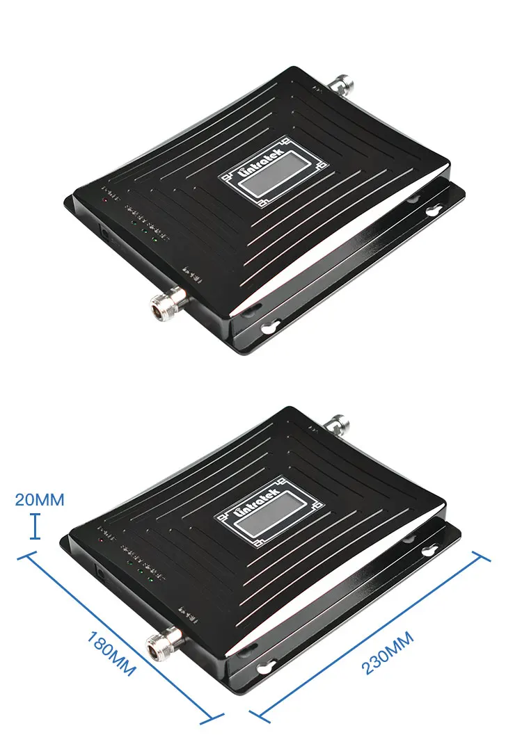 Lintratek автомобильный Ретранслятор с тремя полосами GSM 900 WCDMA 2100 LTE 1800 2G 3g 4G усилитель сигнала Сотовый телефон GSM усилитель в автомобиле