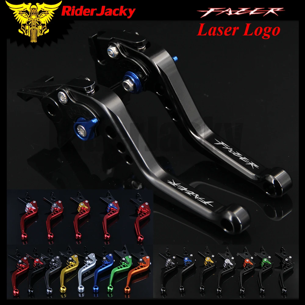 RiderJacky аксессуары для мотоциклов Короткие тормозные рычаги сцепления Yamaha FZS 600 Fazer