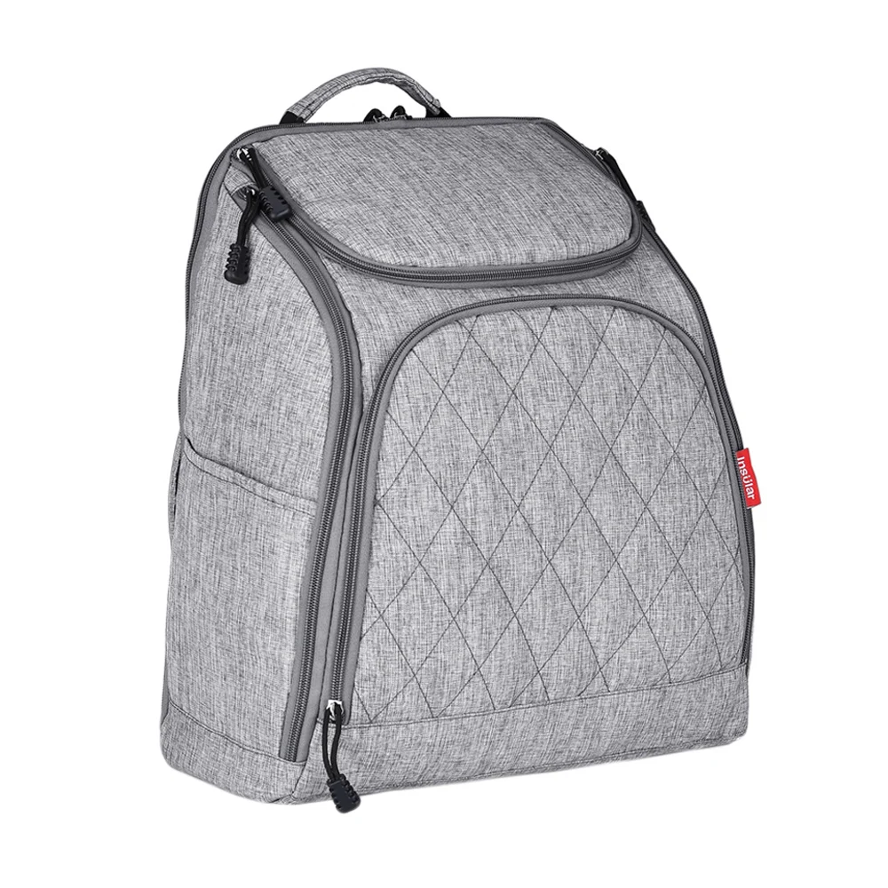 

ABWE Best Sale INSULAR Mother Tote Bag Baby Nappy Changing Bags Large Capacity Maternity Mummy Diaper Backpack Baby Stroller B