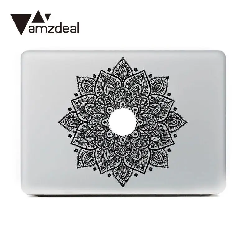 amzdeal Universal General Decoration Sunflower Decal PVC Sticker For MacBook Laptop Computer 22 x 21.5 x 0.2cm