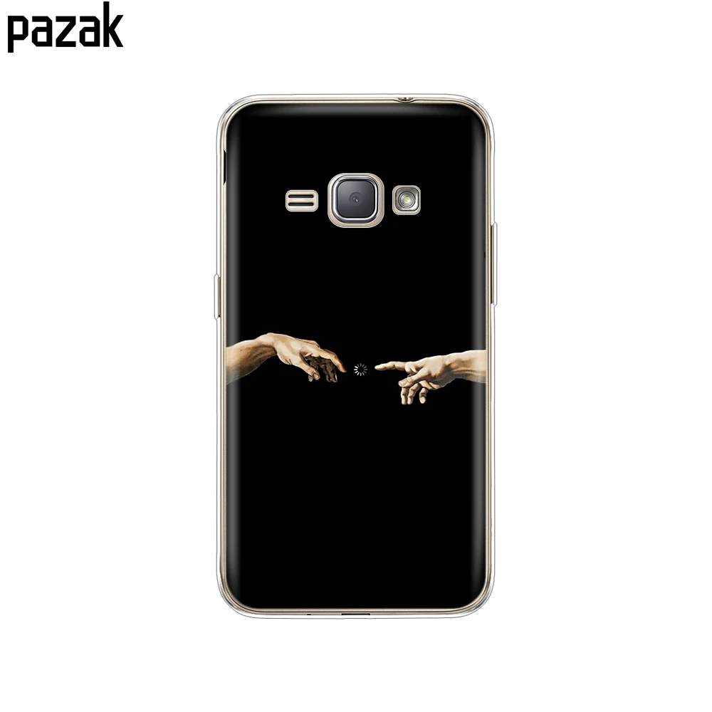 Чехол для samsung J1 чехол coque SM-J120F Мягкий ТПУ силиконовый чехол для samsung Galaxy J1 copas бампер противоударный - Цвет: 52406