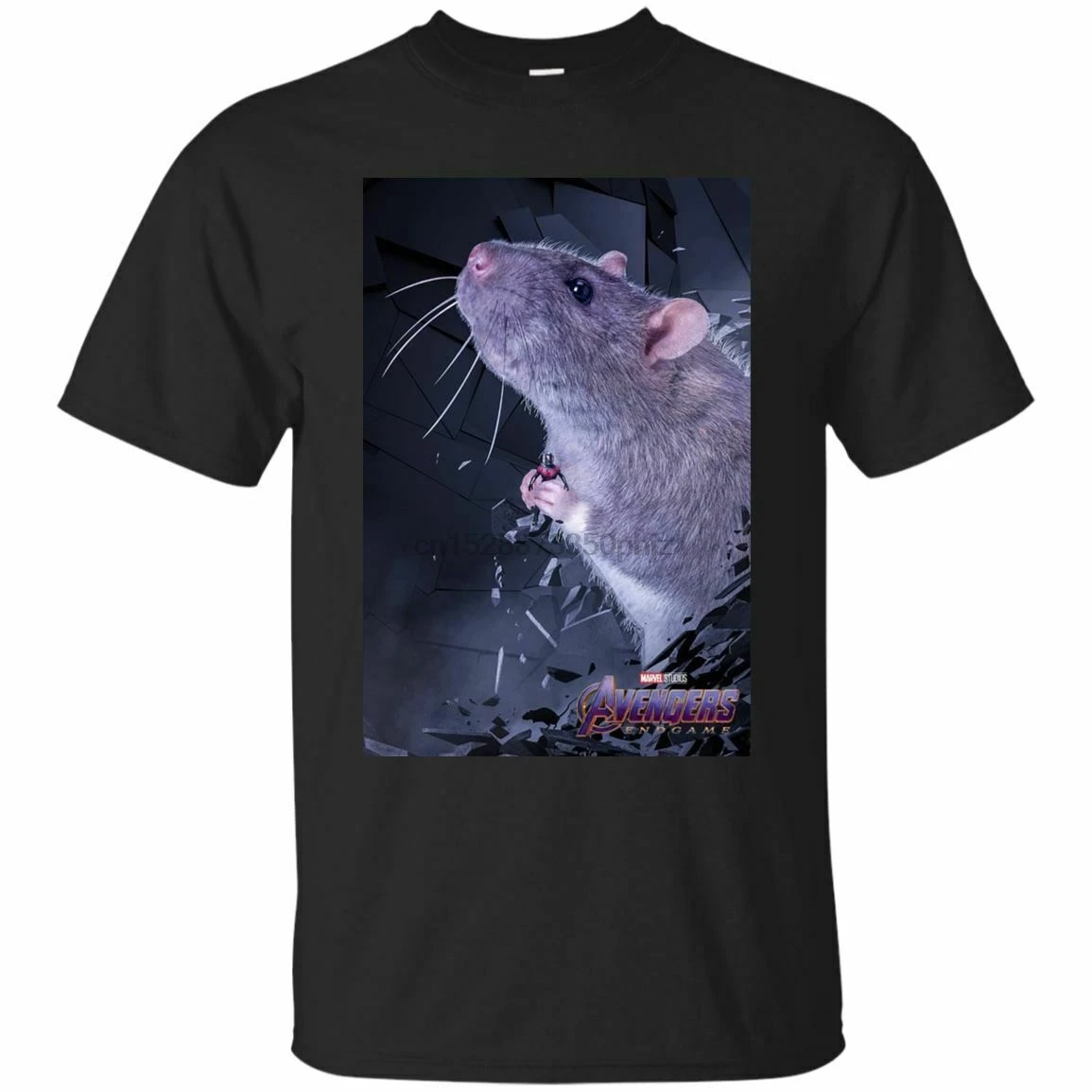 Endgame Avengers T-Shirt Ant-Man and Mouse 2019 Funny MEN Black S-3XL T Shirt Casual Men Clothing Tops Tees Printed Men