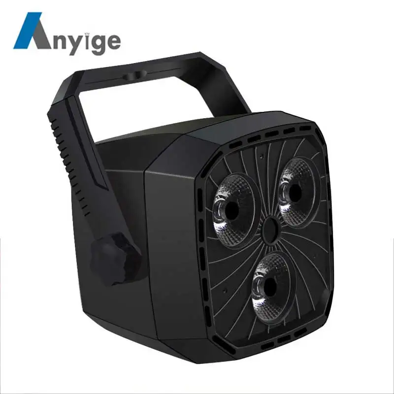 

ANYIGE RGB LED Stage Light 12W Stage Lighting Effect With DMX 512 LED Par Light for Party Disco Bar KTV Club EU UK AU UK Plug