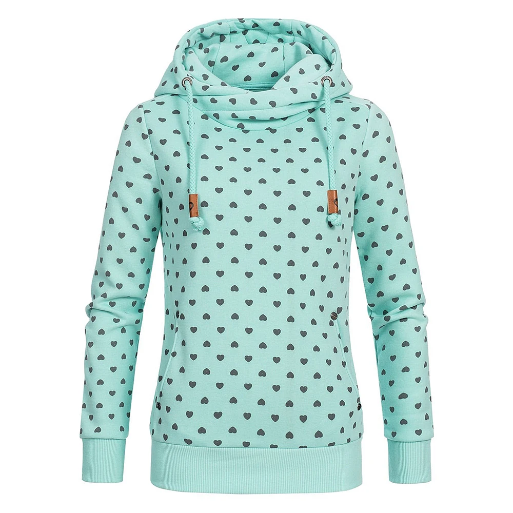 

Winter Warm Slim Sweatshirt Women Long Sleeve Heart Hoody Harajuku Ladies hoodies Cute Streetwear Oversized Women Pullovers