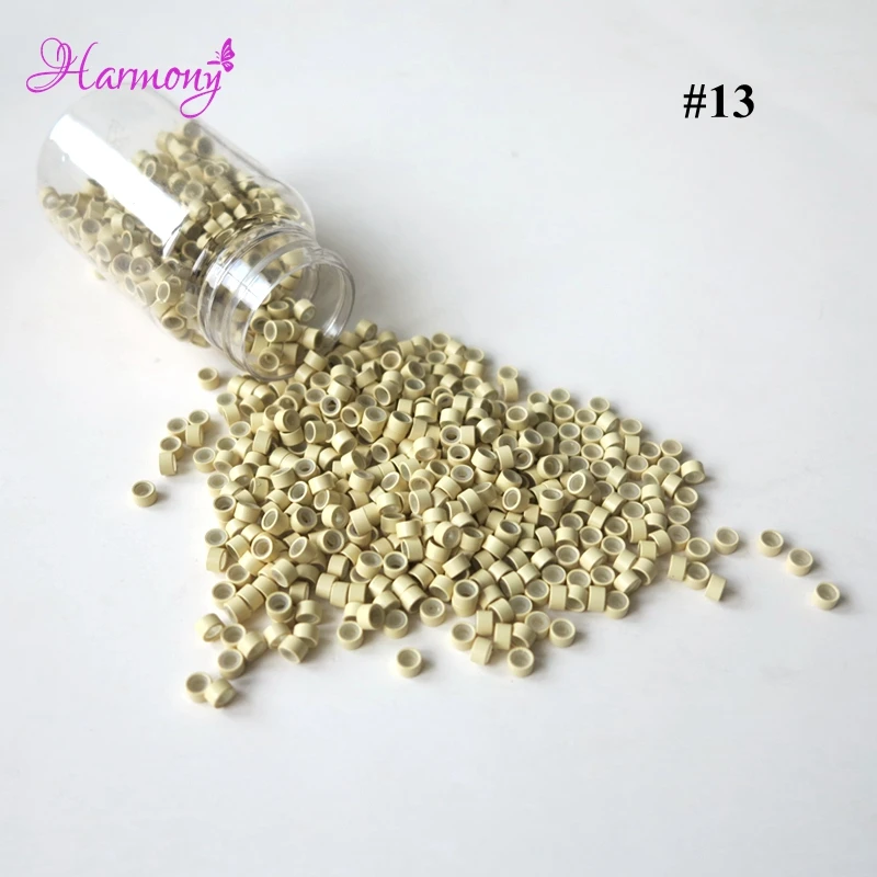 #13 Blonde Aluminum silione micro ring (17)_