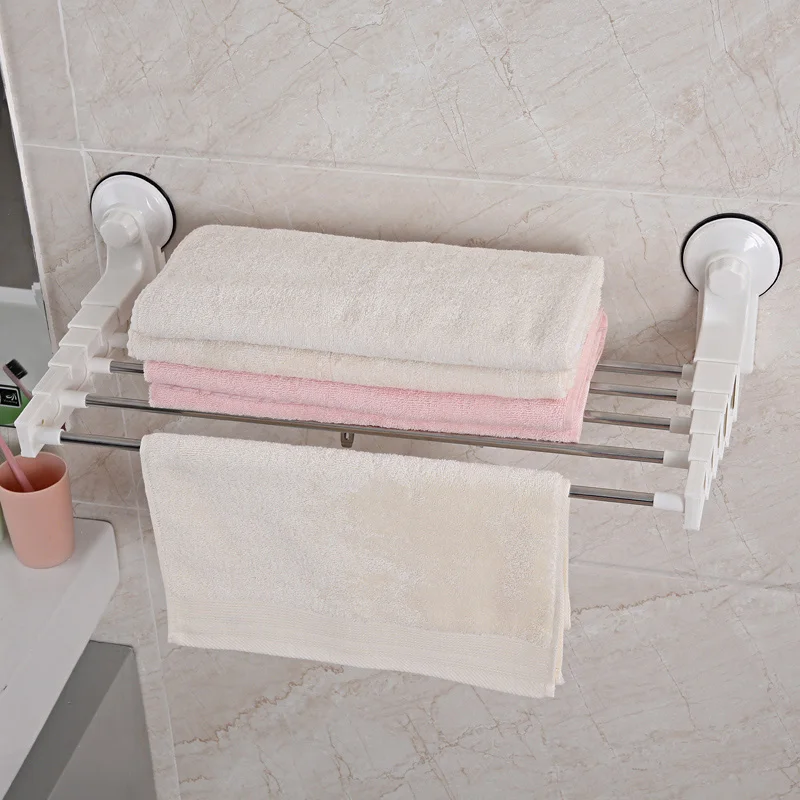 

Non-perforated balcony Towel racks Drying racks Push-pull drying racks Telescopic towel rails Bathroom Bathroom racks LO426551
