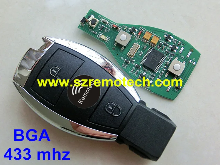 Prix pour Livraison Gratuite De Haute qualité 2 Boutons Télécommande Intelligente Clé À Distance Clé avec 433 mhz NEC Puce Pour Mercedes Benz Avant 2014 BGA Sytle Prix pour Livraison Gratuite De Haute qualité 2 Boutons Télécommande Intelligente Clé À Distance Clé avec 433 mhz NEC Puce Pour Mercedes Benz Avant 2014 BGA Sytle