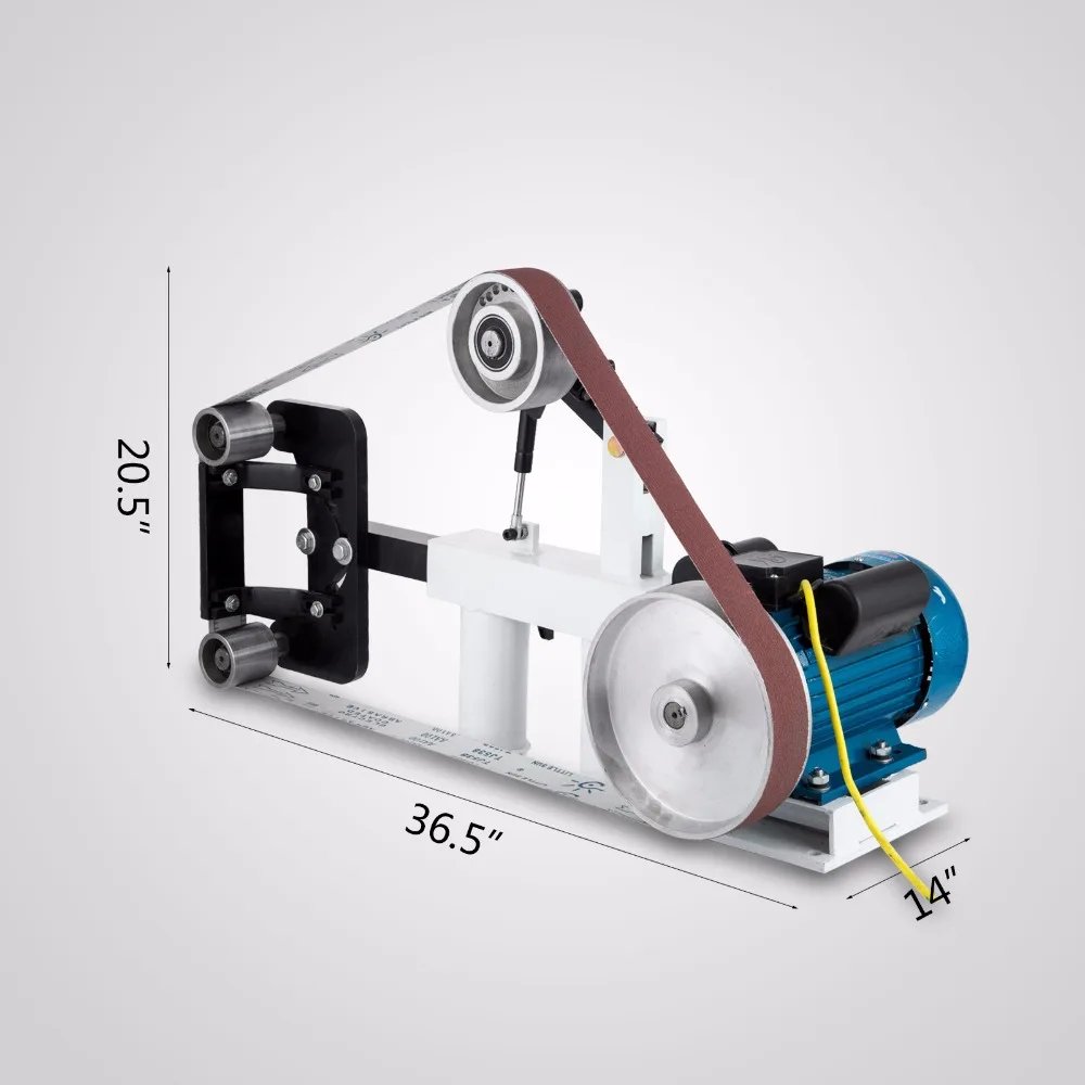 Fast Пояса изменить пояс измельчители 2 Hp 220 вольт ленточная шлифовальная машина 2 "х 82" 2800r/мин Точильщик постоянная Скорость