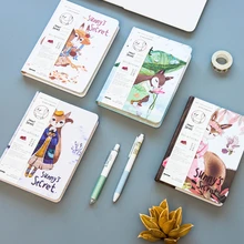 Красочная Книга в твердом переплете, ежедневный блокнот, креативный блокнот, ручная роспись, книга для путешествий, Студенческая книга