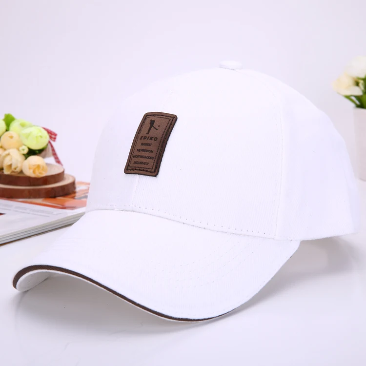 Long Keeper Brand Design algodón gorra de béisbol ocio sólidos simples del SnapBack sombreros para los hombres bone casquette DE MARQUE gorras beisbol