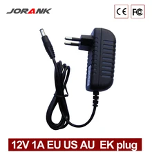 JOY DC 12 V 1A ЕС вилка адаптер питания зарядное устройство AC 100-240 V DC источник питания для камеры видеонаблюдения(2,1 мм* 5,5 мм