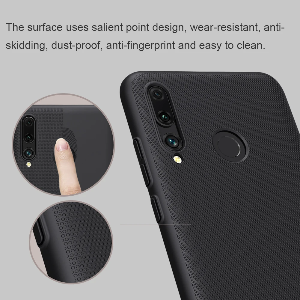 Чехол для huawei P Smart+ Plus Nillkin матовый защитный ПК Жесткий Чехол для huawei P Smart Plus чехол