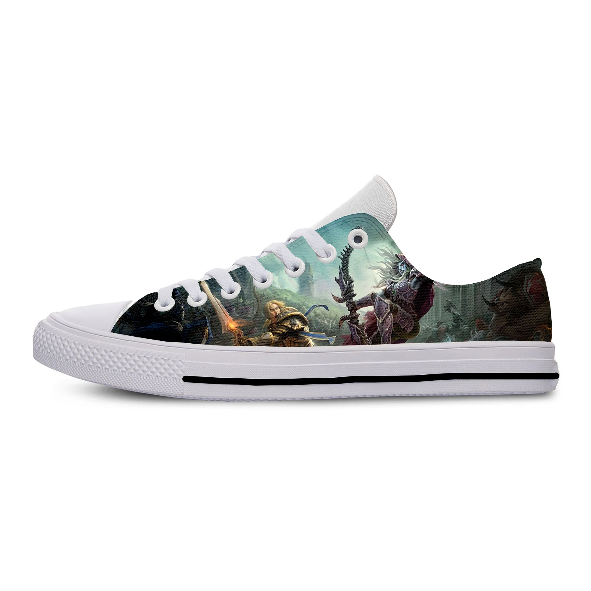 

2019 Hot Fashion Summer Unisex Sneakers World Of Warcraft Tauren For Men Women Lightweight Shoes