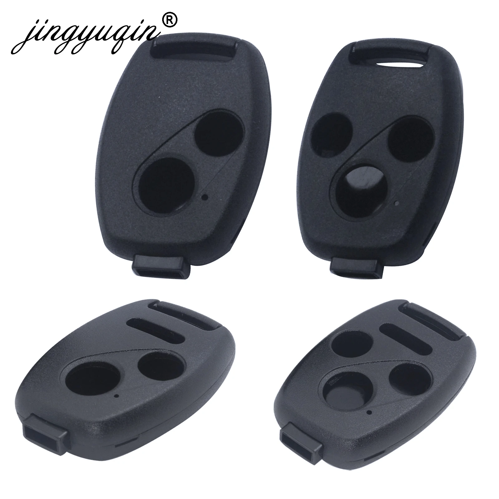 Jingyuqin 50 шт. чехол для дистанционного ключа HONDA Accord Civic Fit City Odyssey Element CRV Jazz HRV Pilot 2/3/2 +