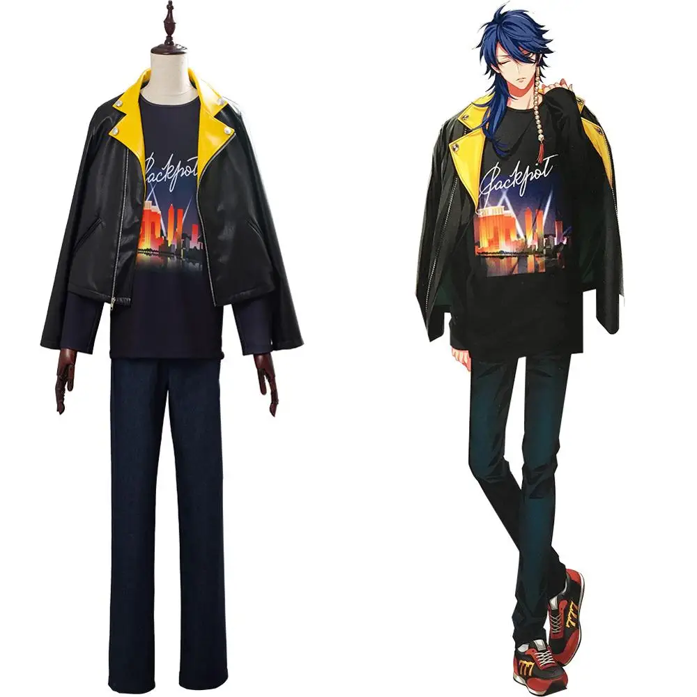 

DRB Division Rap Battle Hypnosis Mic Dice Arisugawa Cosplay Costume Full set outfit Halloween Carnival Costume