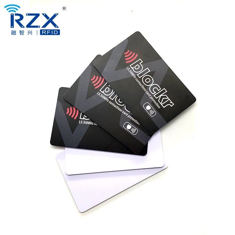 10 шт. хорошее качество защита кредитной карты rfid Блокировка Карты для блокировки RFID/NFC сигналы от кошельков и паспортов
