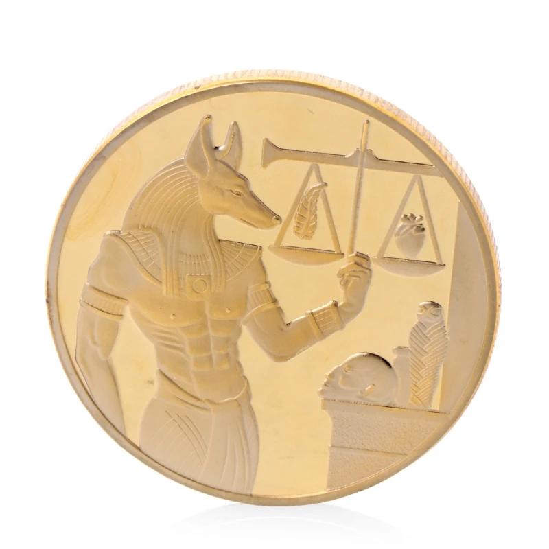 

Children Love Interesting Commemorative Coin Souvenir Silver Plated Libra Egypt Pyramid Commemorative Challenge Coin Souvenir