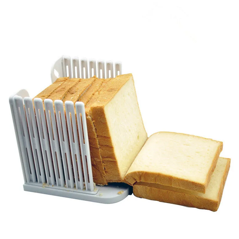 1PC Convenient Bakeware Bread Slicing Tool Toast Sliced Bread Knife Sandwich Slicer Cutter