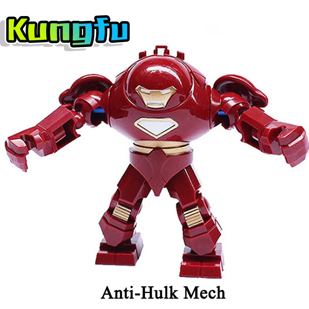 Avengers Endgame Marvel Mech Brick Figures Super heroes Hulk Grout Batman Venom legoED figures bricks Building Blocks mini toys
