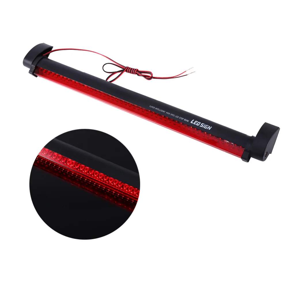 

Red 48 LED Car 3RD Third Brake Tail Light High Mount Stop Universal Bulb 12V