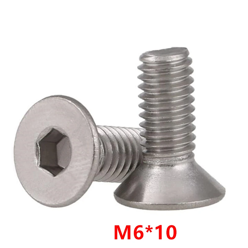 Anti Vandal A2-10 PACK FREE BIT M6 x 30 Pin Hex Countersunk Machine Screw Anti Vandal A2-10 PACK FREE BIT M6 x 30 Pin Hex Countersunk Machine Screw