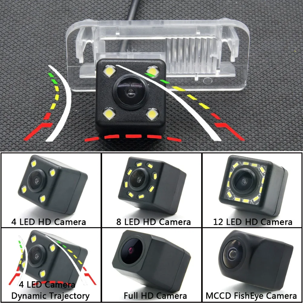 

Dynamic Trajectory Car Rear View Camera Parking Wireless Monitor For Mercedes Benz MB B Class W246 B180 B200 B220 W203 W211 W209