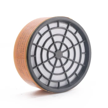 

Replacement Activated Carbon Filter Box Cartridges Anti Poison Respirator Mask