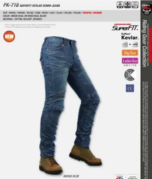 

Jeans motorcycle racing Knight riding anti-wrestling wear protective gear for men and women