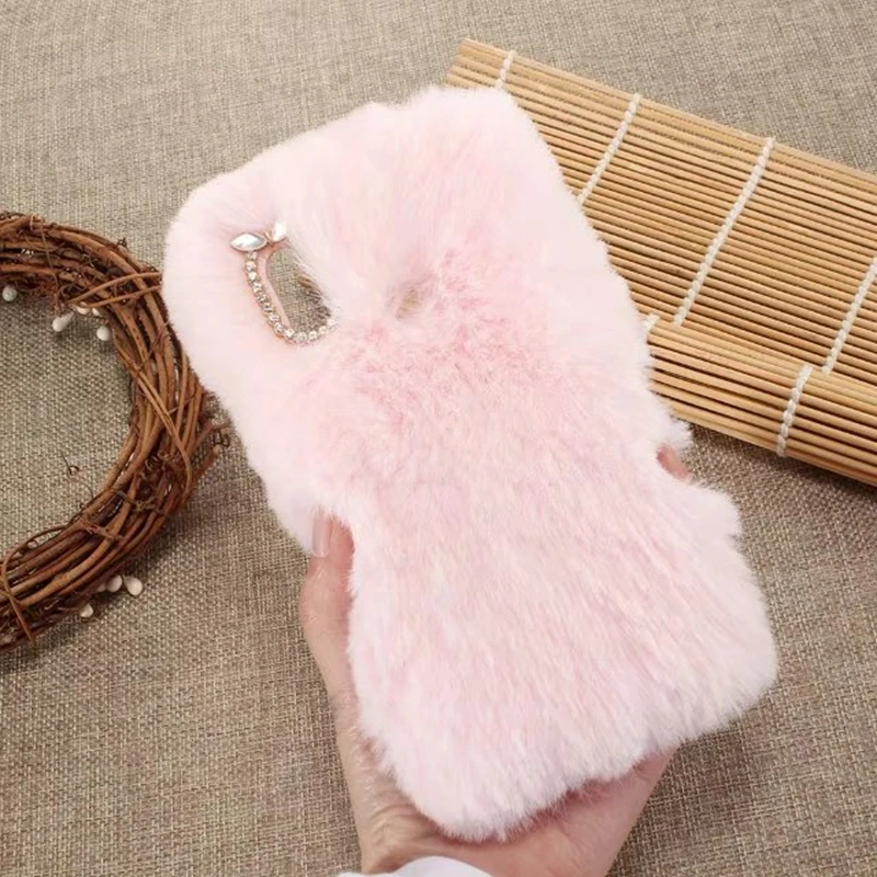 

sFor Huawei P20 Case Plush Phone Case Soft Silicon Furry Back Cover Huwawei P20 Plus Back Cover For Huawei P20 P 20 Lite Nova 3e