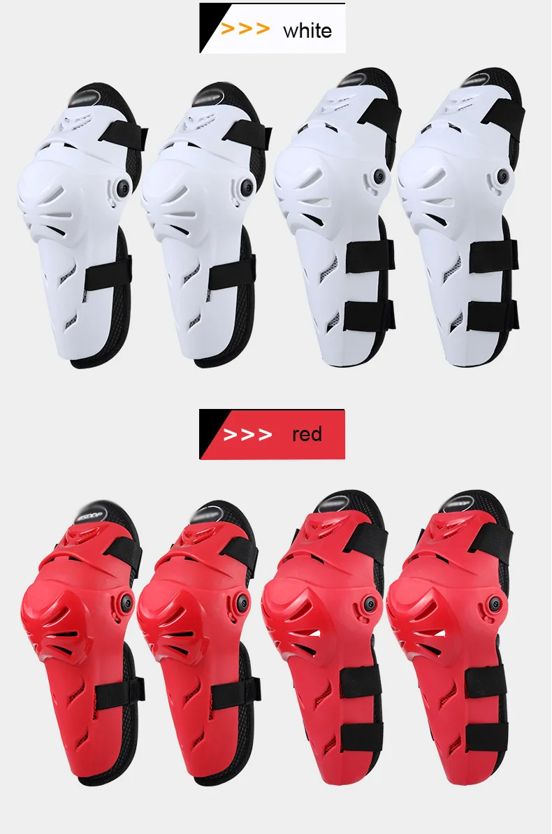 4 шт. модные мотоциклетные наколенники и налокотники Защитные колодки внедорожное Защитное снаряжение для мотокросса гоночный наколенник защитное снаряжение