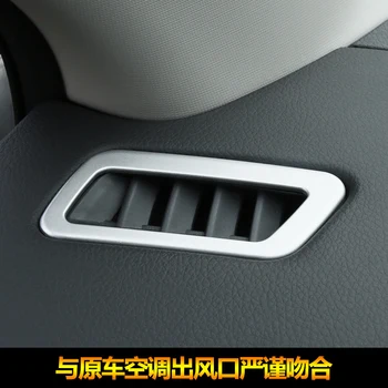 

For Nissan Qashqai j11 2014 2015 2016 2017 2018 Chrome Dashboard Air Vent Trim Cover Bezel Interior Garnish Front Insert Frame