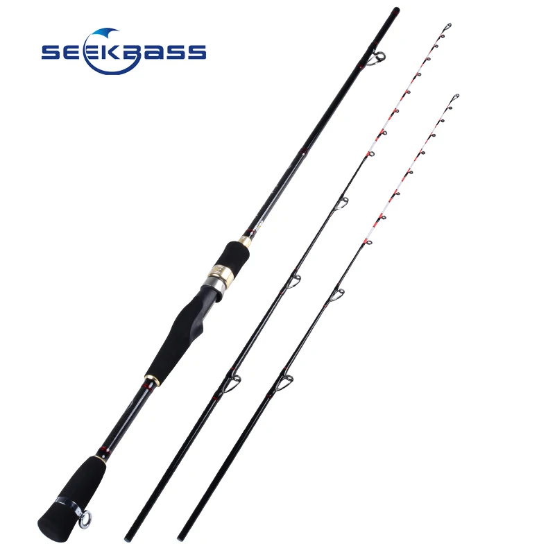 Новый продукт SEEKBASS 150/168 см 170/190 светильник Кая удочка для ловли лодки в соленой