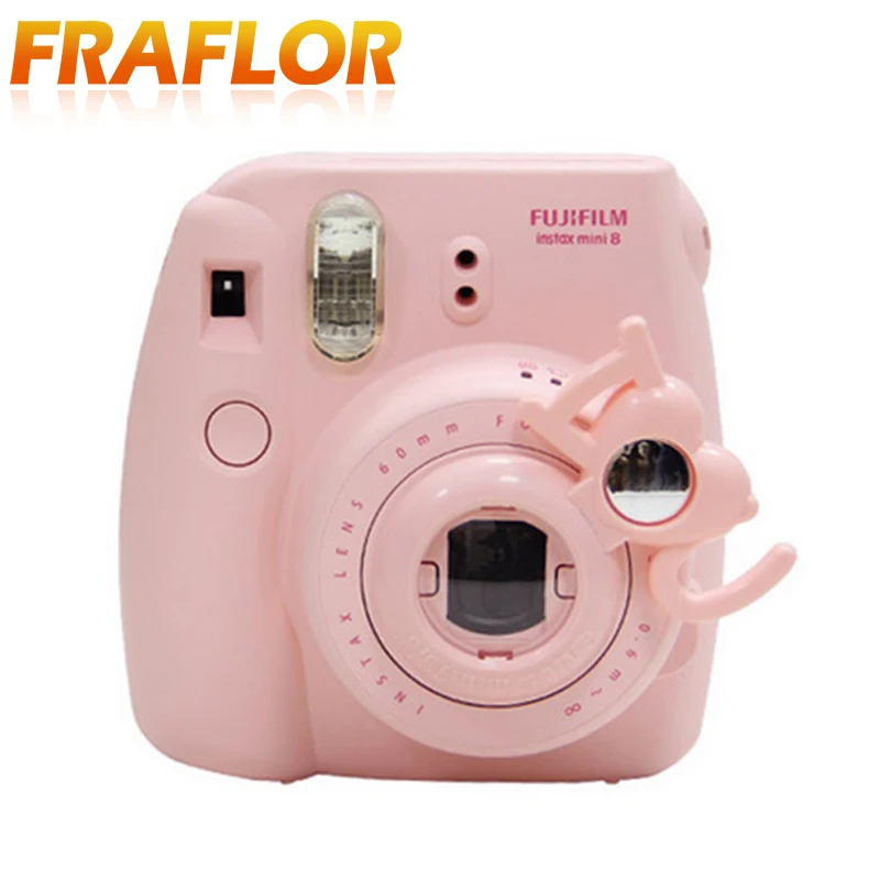 3 шт./партия, милый рисунок «Hello kitty» с кроликом для камеры Fujifilm Instax Mini 7s 8, зеркало для съемки селфи разных цветов