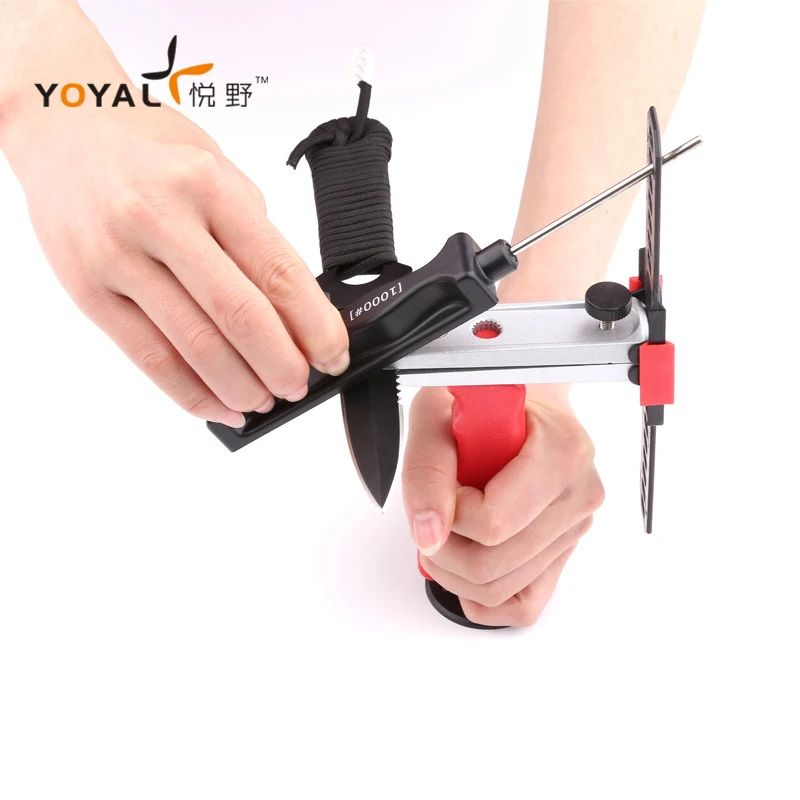 

GRINDER Professional Kitchen Tool Knife and outdoor knives Sharpener 4-Stone Sharpening System Grindstone with Fast Shipping