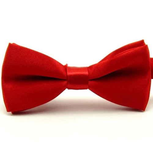Детские галстуки-бабочки для маленьких мальчиков, вечерние детские галстуки-бабочки на свадьбу - Цвет: Red