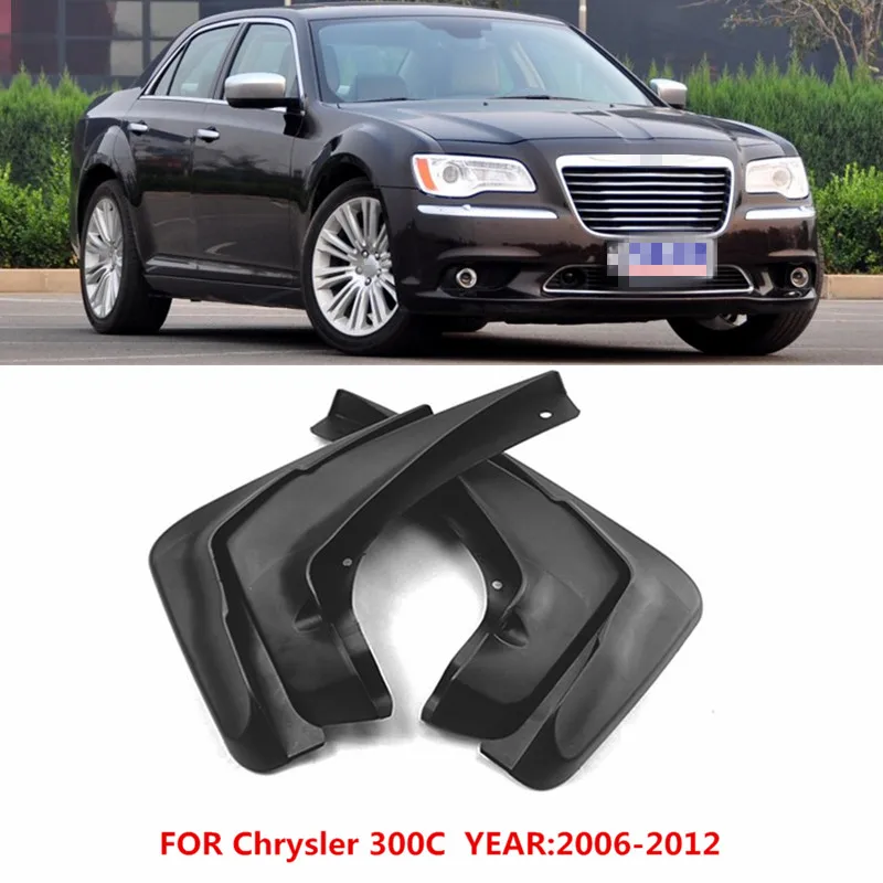 Для Chrysler 300C 2006-2012 брызговики брызговик брызговики автомобиль крыло брызговики 2007 2008 2009 2010 2011 2012 4 шт./компл