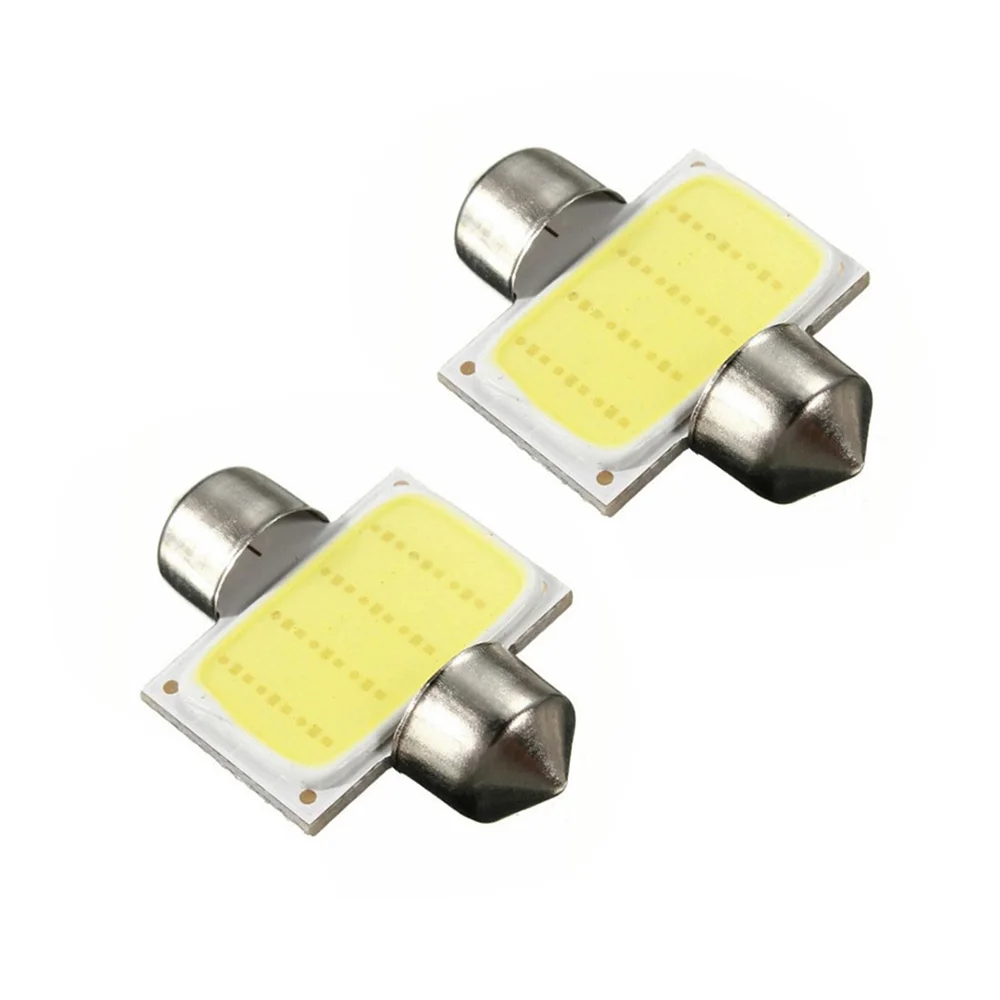 100pcs/lot Interior Light C5W 31mm 36mm 39mm 41mm COB C10W Festoon Light Car LED Doom Lamp Reading Light Trunk Lights 12V