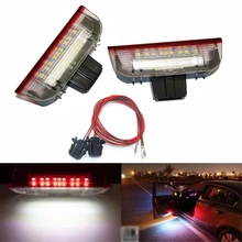 QCDIN for VW Car Signal Door Light Under Door Warning font b Lamp b font Strobe