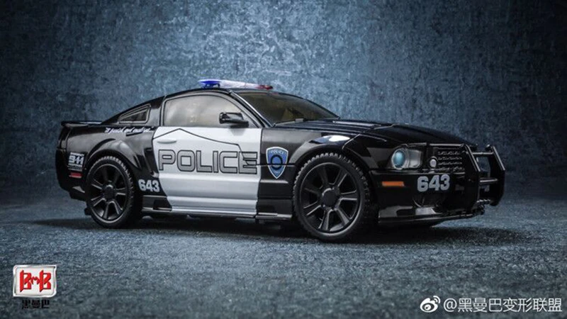 Kopen Zwarte Mamba LS02 LS07 Transformatie Barricade MPM05 Politie Model Movie Film Legering Metalen Oversize Collection Figuur Robot Speelgoed