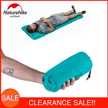 

Naturehike Outdoor Inflatable Cushion Sleeping Pad for Sleeping Bag Mat Fast Filling Air Inflatable Camping Mat with Pillow